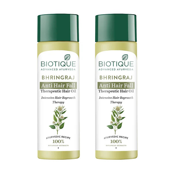Bhringraj Anti Hair fall therapeutic Hair oil 120ml (Pack of 2)
