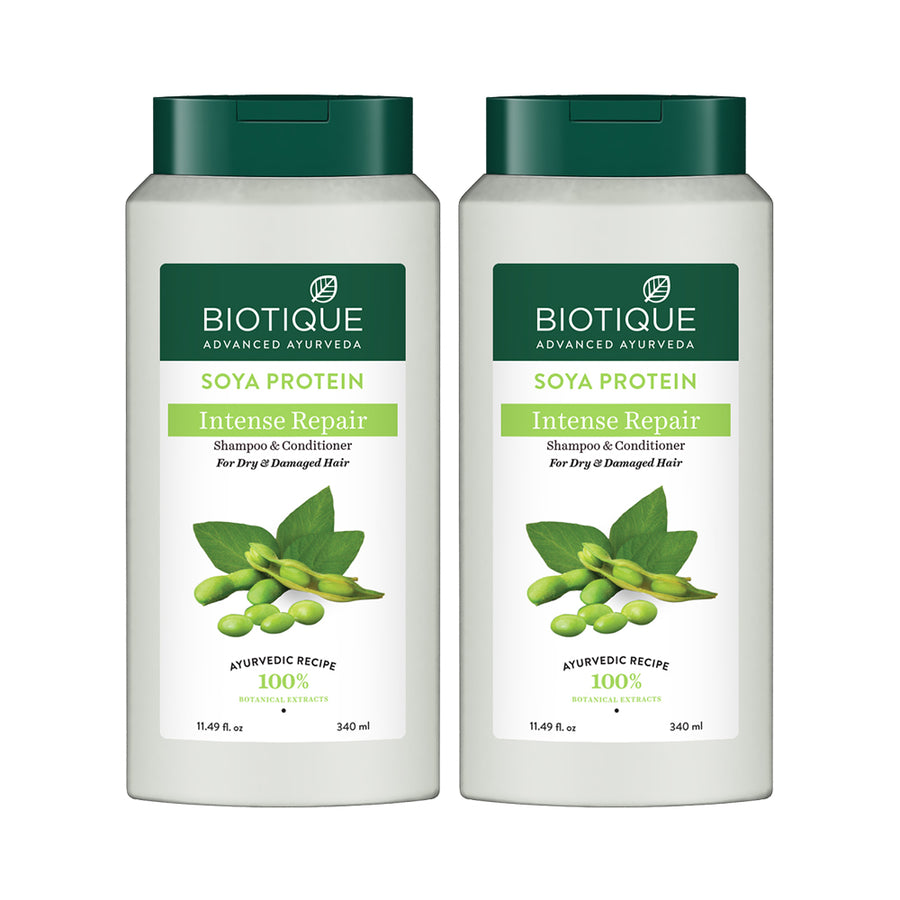 Soya Protein Intense Repair Shampoo & Conditioner 120ml