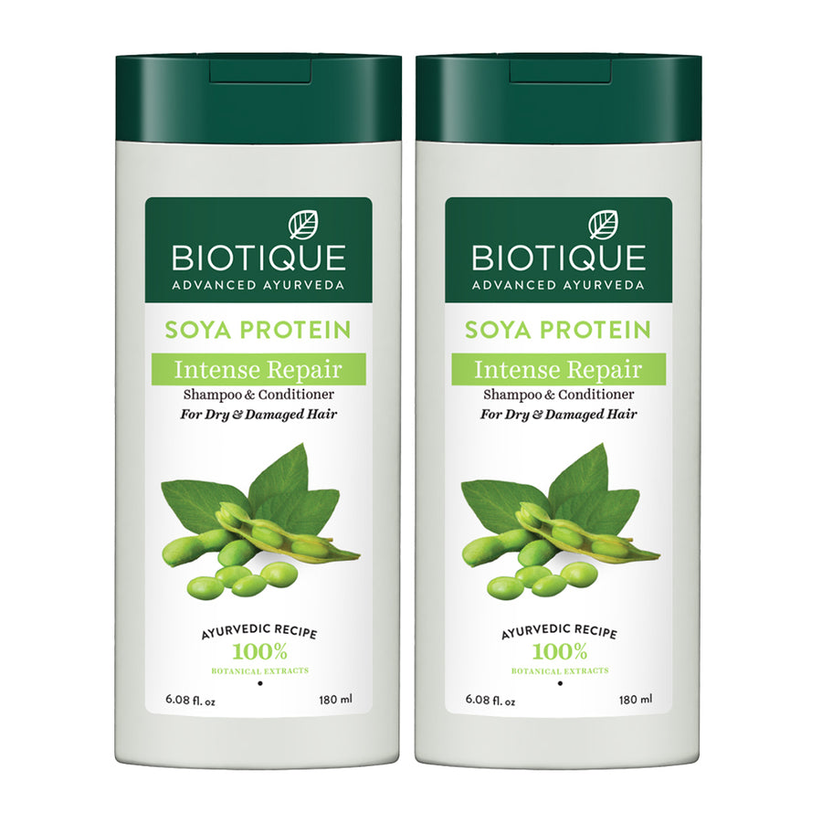 Soya Protein Intense Repair Shampoo & Conditioner 120ml