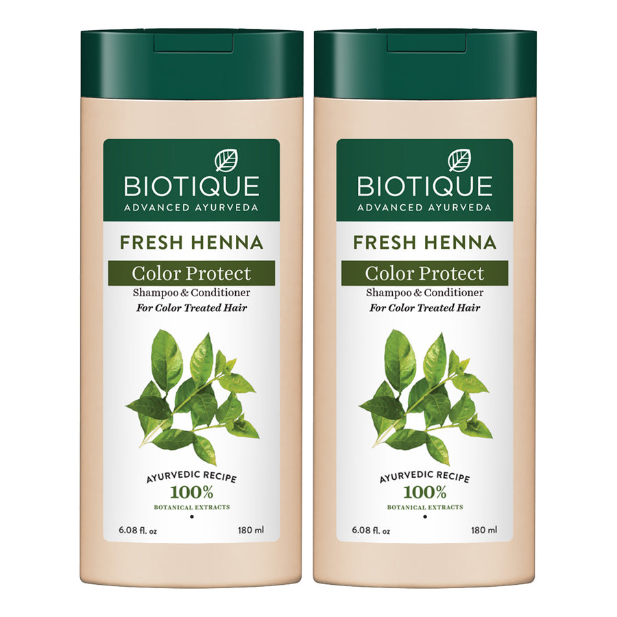 Fresh Henna Colour Protect Shampoo & Conditioner 120ml