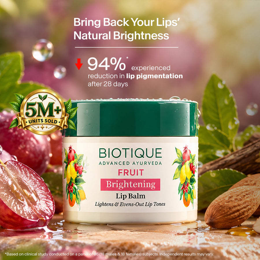Biotique Fruit Brightening Lip Balm 12g