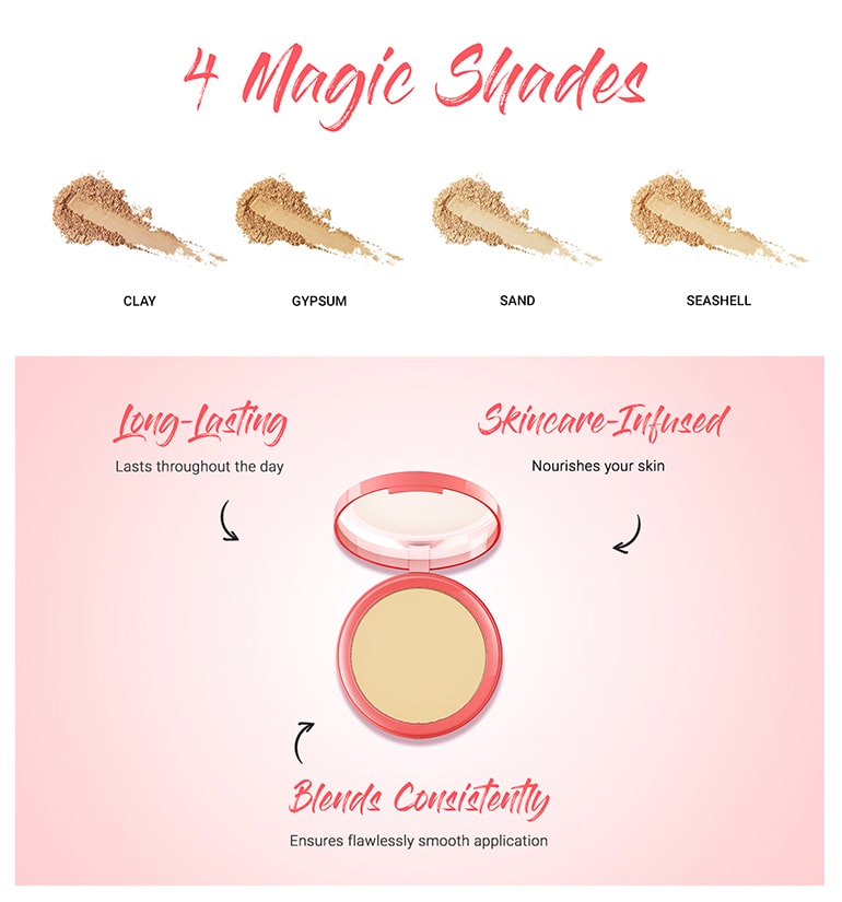 Biotique natural makeup magicompact, clay, 8g A+ image