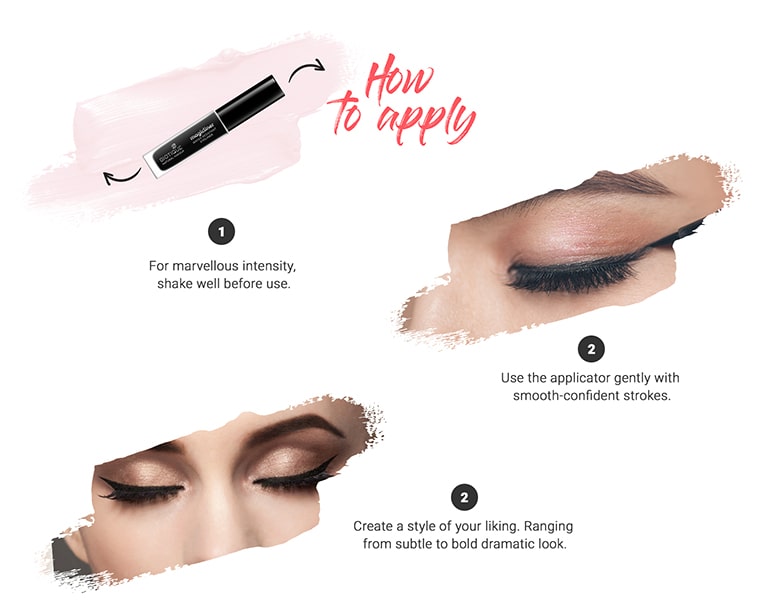 How to use Biotique Natural Makeup Magicliner, Midnight Black, 9ml