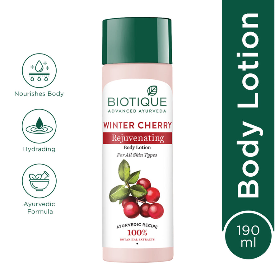 Winter Cherry Rejuvenating Body Lotion 120ml