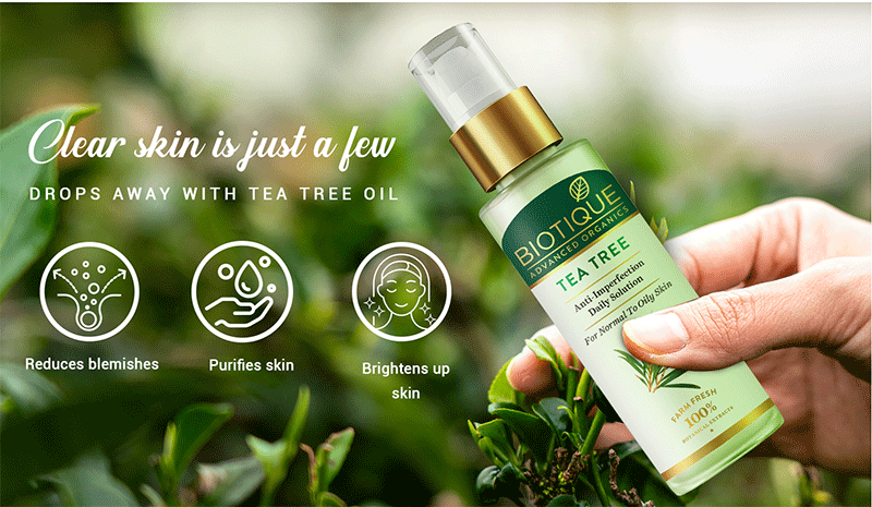 Tea tree anti imperfection daily solution 30ml A+ image