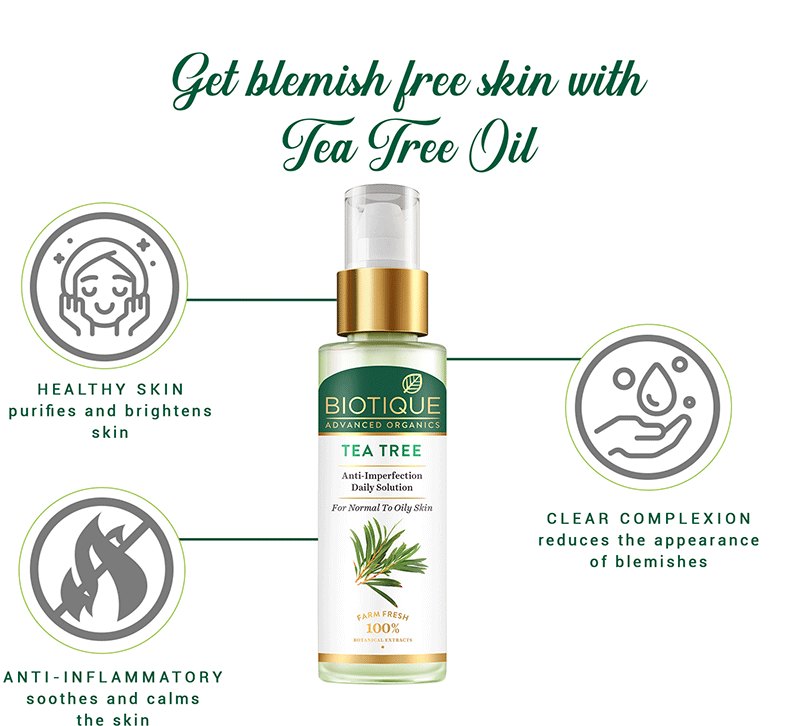 Tea tree anti imperfection daily solution 30ml A+ image