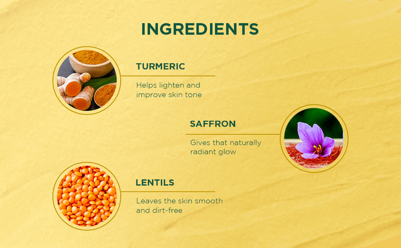 BIOTIQUE UBTAN & COLLAGEN Face Mask 50g ingredient