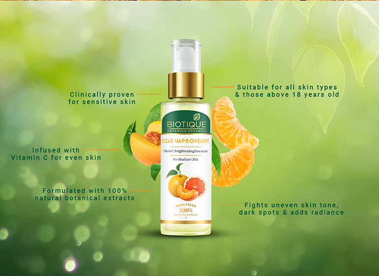 Clear improvement vitamin c brightening concentrate A+ image