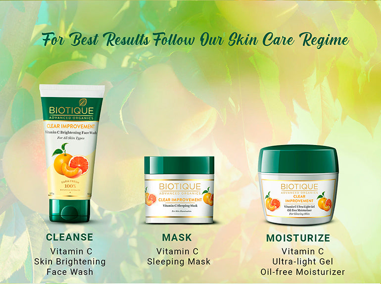 Clear improvement vitamin c sleeping mask 50gm A+ image