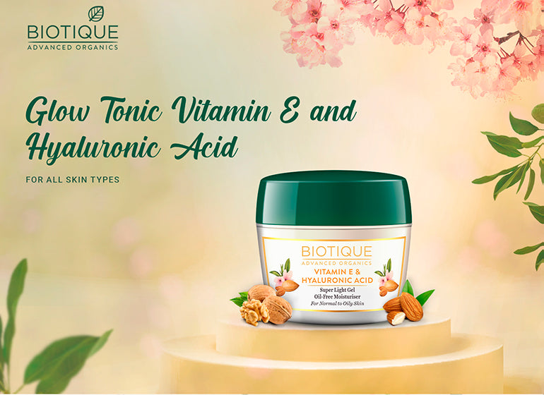Vitamin e & hyaluronic acid super light gel oil-free moisturiser A+ image