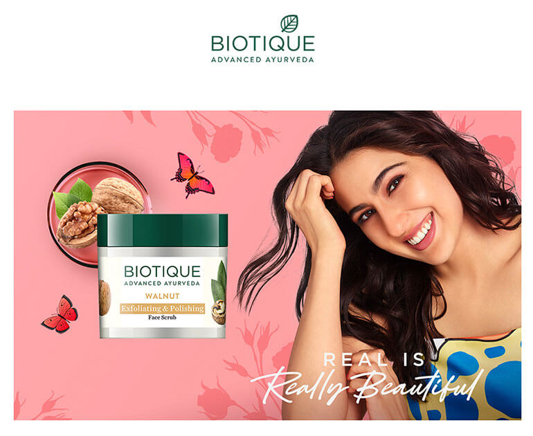 Walnut exfoliating & polishing face scrub A+ image