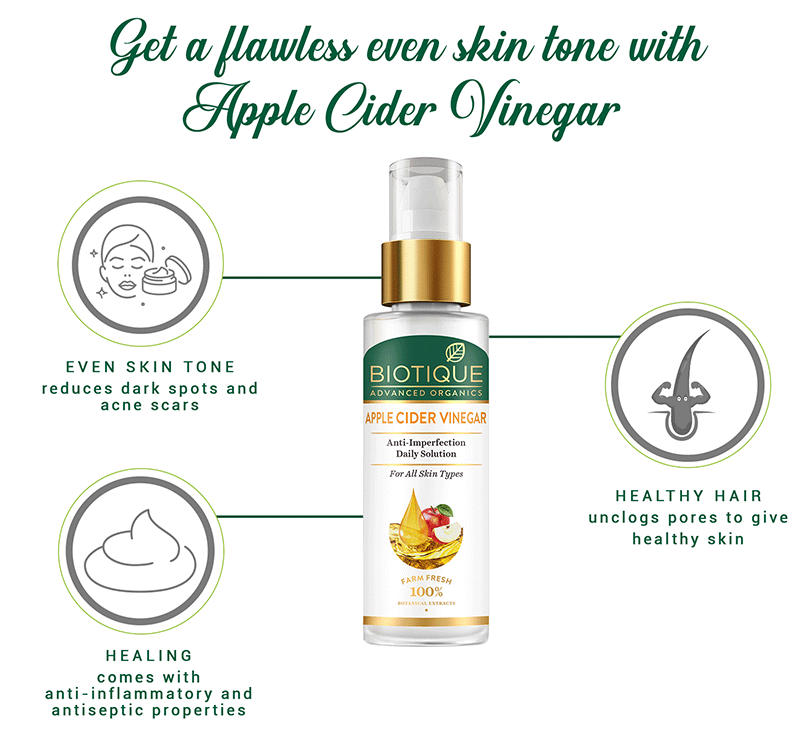 Apple cider vinegar anti imperfection daily solution 30ml A+ image