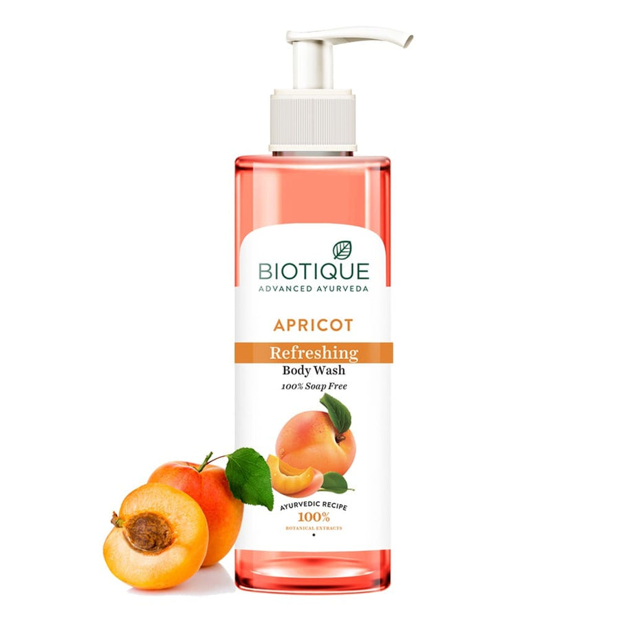 apricot refreshing body wash - 200 ml