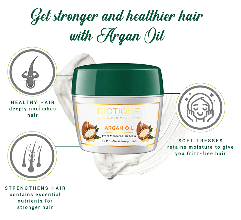 Argan oil from morocco hair mask 175gm A+ image