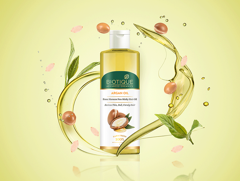 Argan oil from morocco non sticky hair oil 200ml A+ image