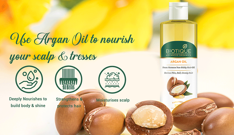Argan oil from morocco non sticky hair oil 200ml A+ image