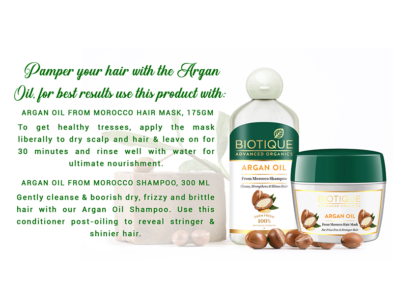 Argan oil from morocco non sticky hair oil 200ml A+ image