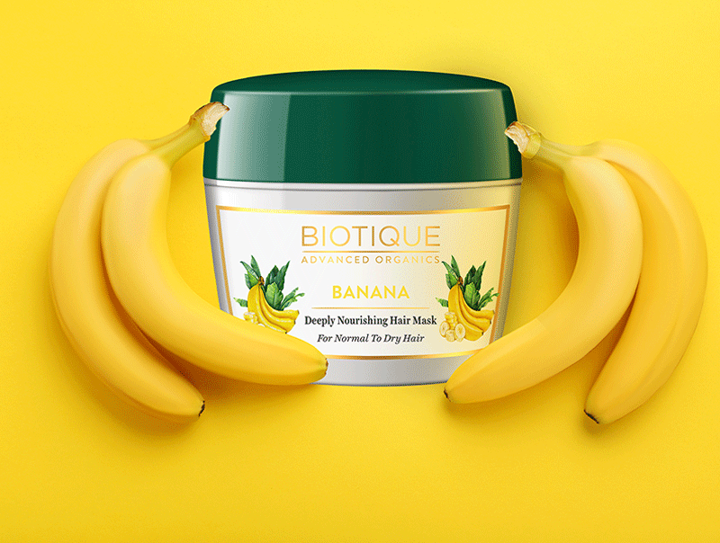 Banana deep nourishing hair mask 175gm A+ image