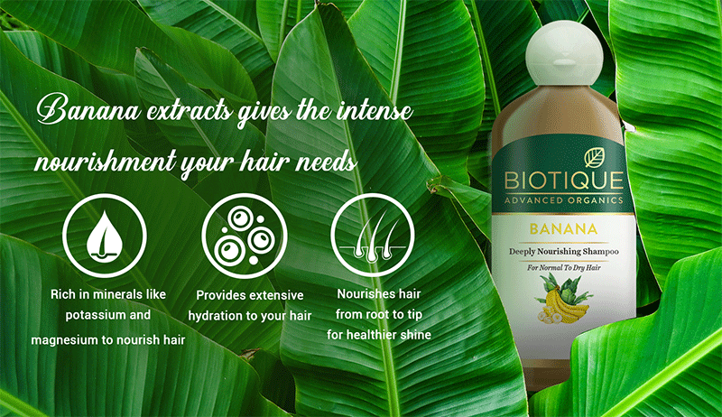 Banana deeply nourishing shampoo 300 ml A+ image