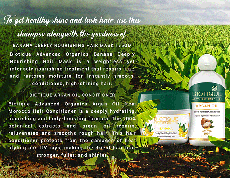 Banana deeply nourishing shampoo 300 ml A+ image