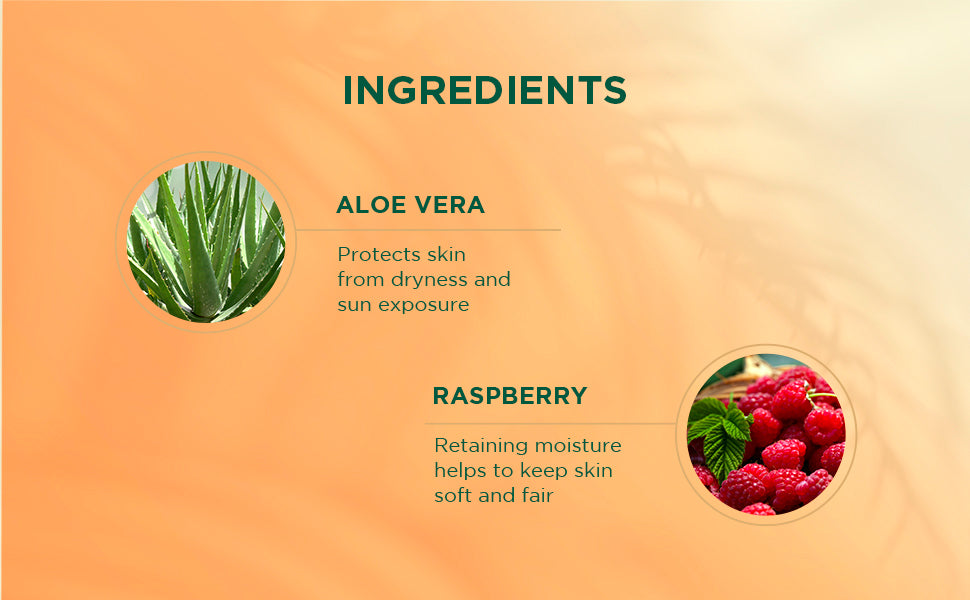 Biotique aloe vera & raspberry spf 50 hydra gel indian sunscreen 100g