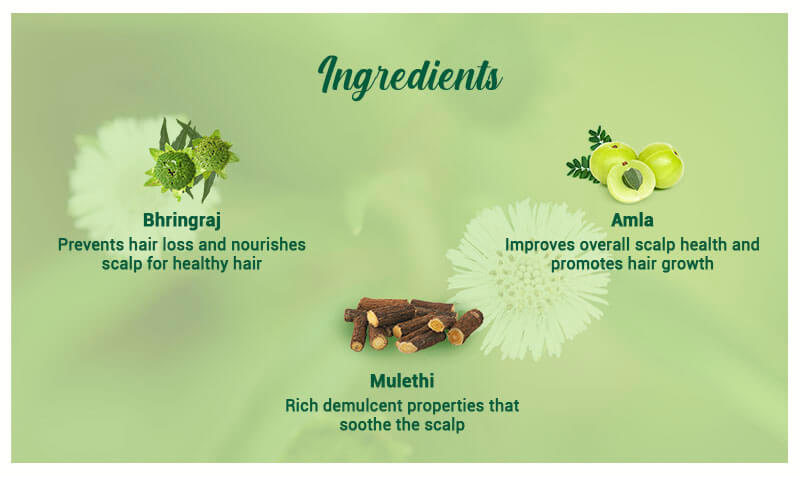 Bhringraj anti hair fall therapeutic hair oil A+ image