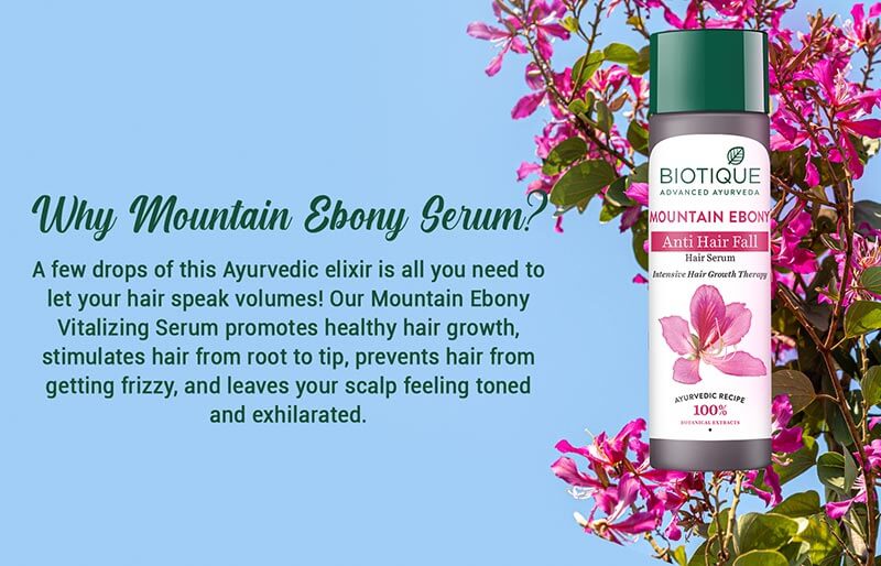Mountain ebony anti hair fall hair serum A+ image
