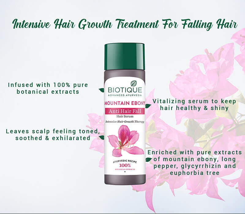 Mountain ebony anti hair fall hair serum A+ image