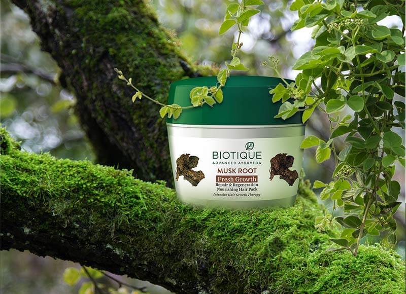 Biotique musk root hair mask A+ image