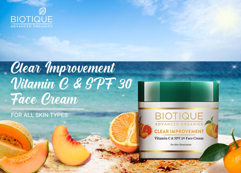 Clear improvement vitamin c & spf 30 face cream 50gm A+ image