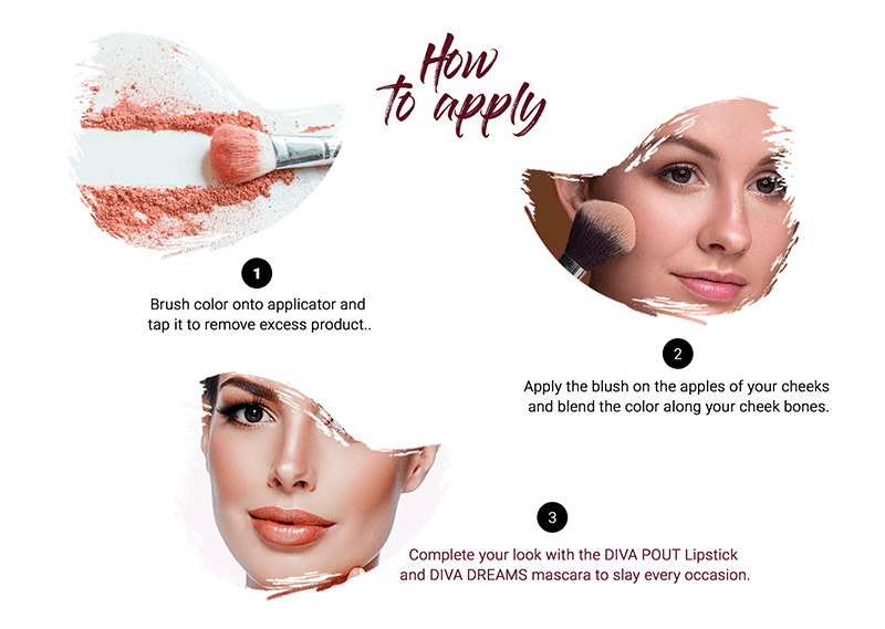 Biotique natural makeup diva duo blush, pastel n peach, 9g A+ image