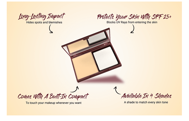 Biotique natural makeup diva satin smooth 3-in-1 compact makeup, creamy oatmeal, 9g A+ image