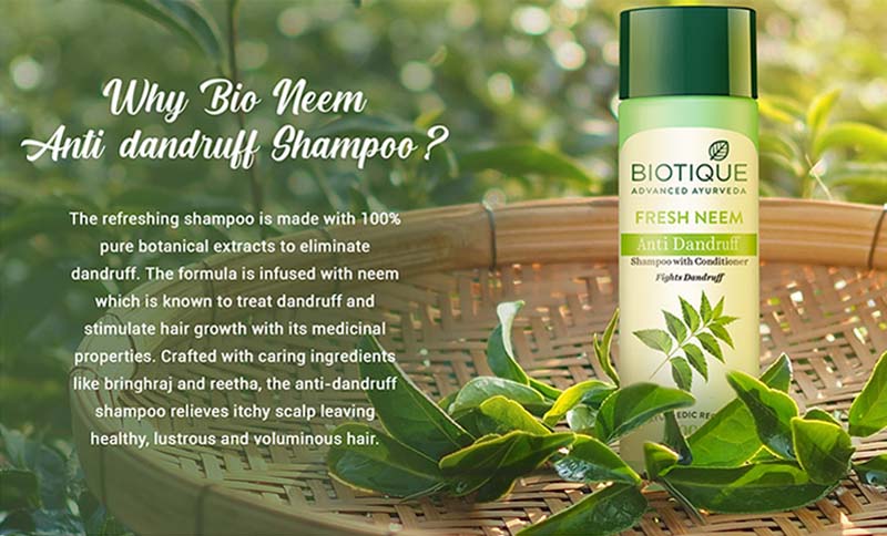 FRESH NEEM Anti Dandruff Shampoo & Conditioner pack of 2 (650ml)