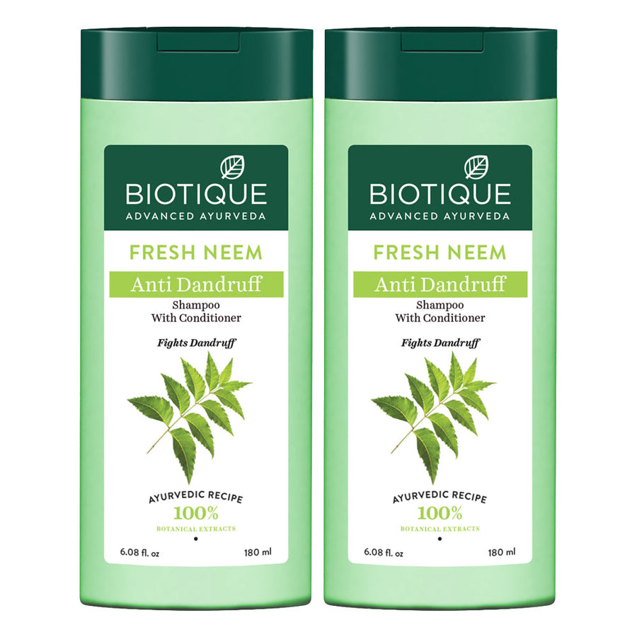 FRESH NEEM Anti Dandruff Shampoo & Conditioner pack of 2 (180ml)