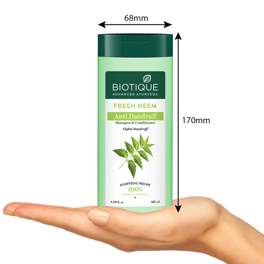 FRESH NEEM Anti Dandruff Shampoo & Conditioner pack of 2 (180ml)