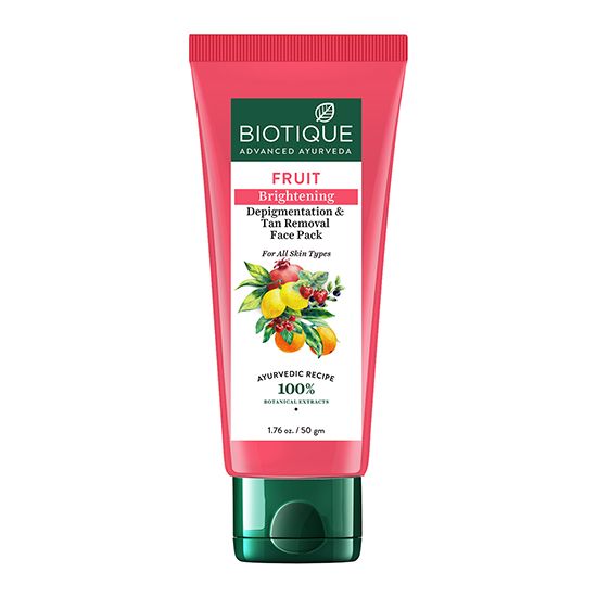 FRUIT Brightening Depigmentation & Tan Removal Face Pack 50ml