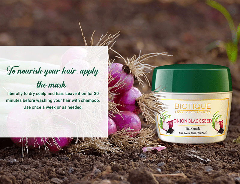 Onion  black seed hair mask 175g A+ image