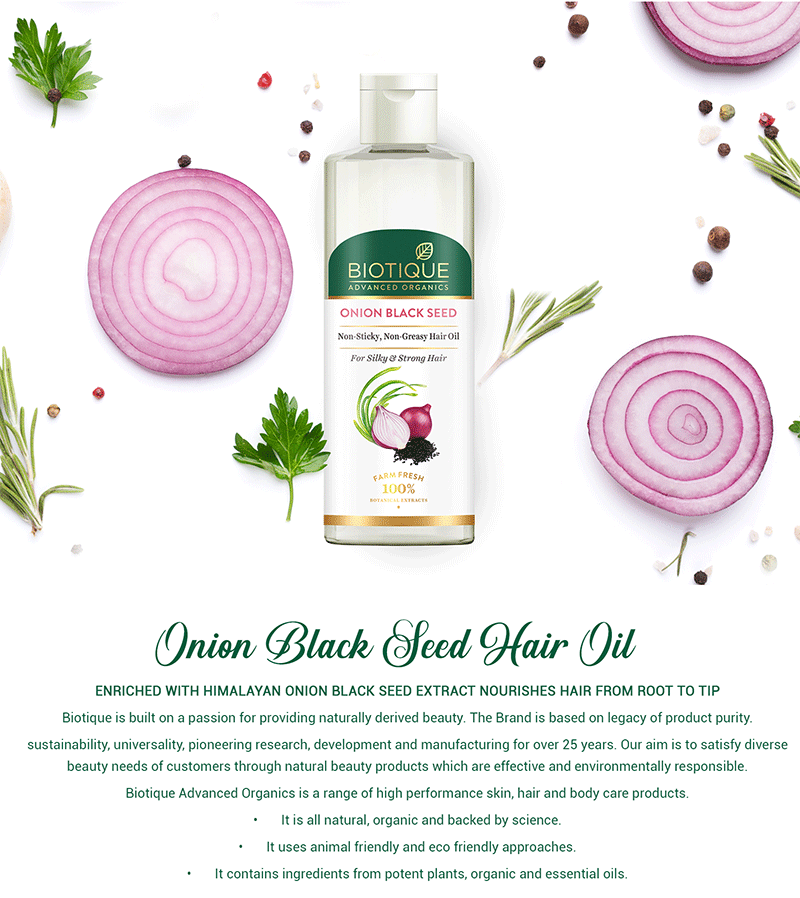 Onion hair oil 200ml A+ image