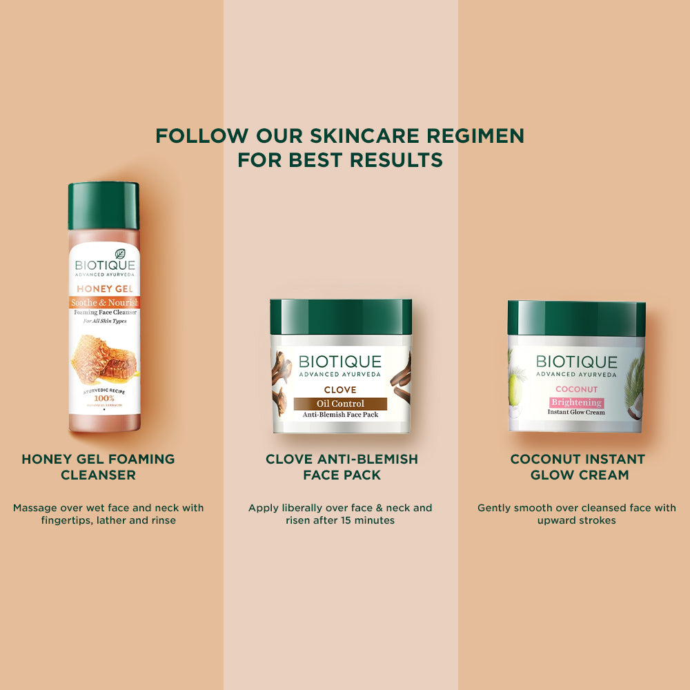 Clove oil control anti-blemish face pack 75g A+ image