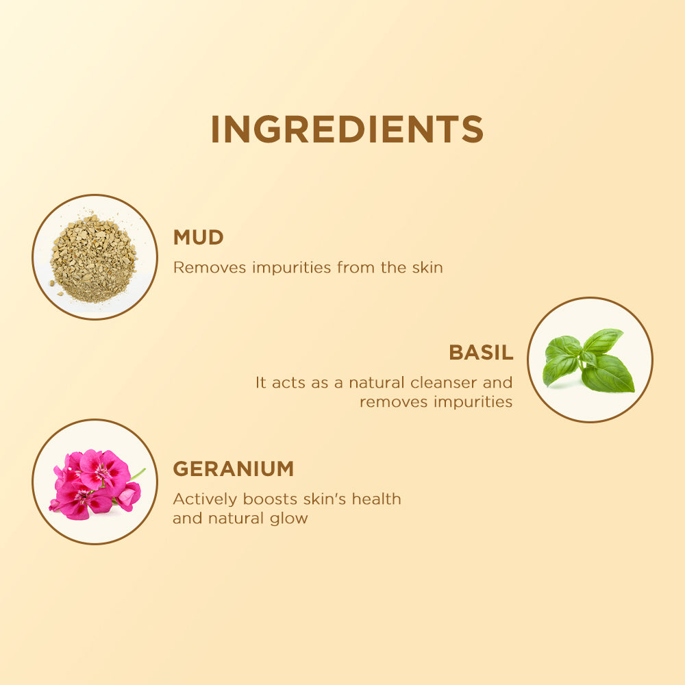 Multani clay anti-ageing mud face pack 75g A+ image