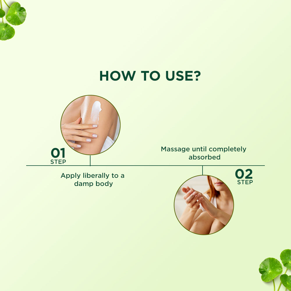 Gotu kola smooth skin body lotion A+ image