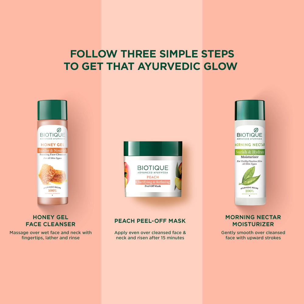 Peach clarifying & refining peel-off mask 50g A+ image