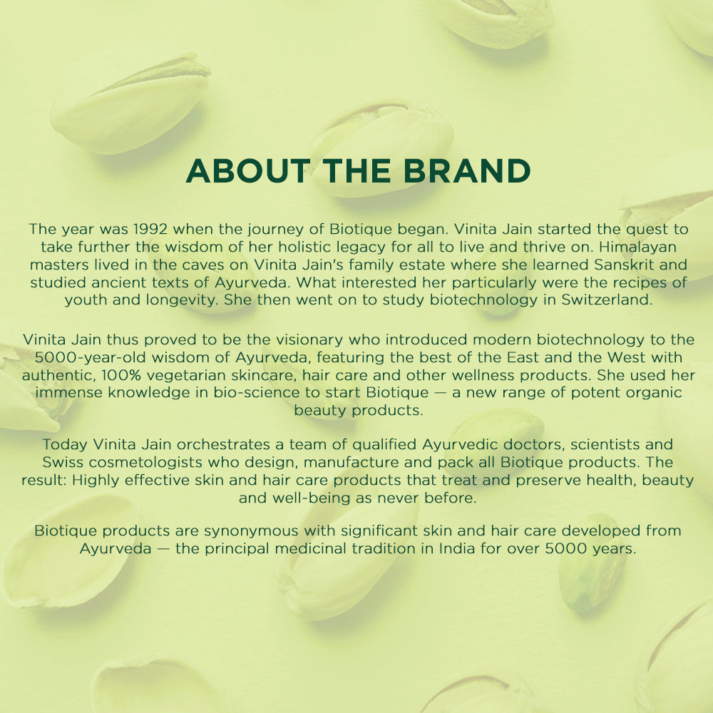 Pistachio anti ageing nourishing face pack A+ image