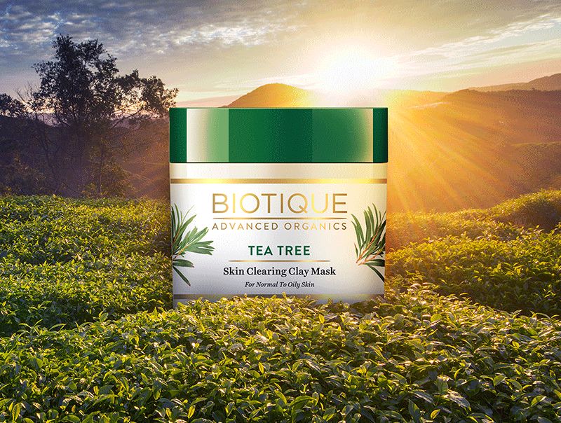Tea tree skin clearing clay mask 70gm A+ image