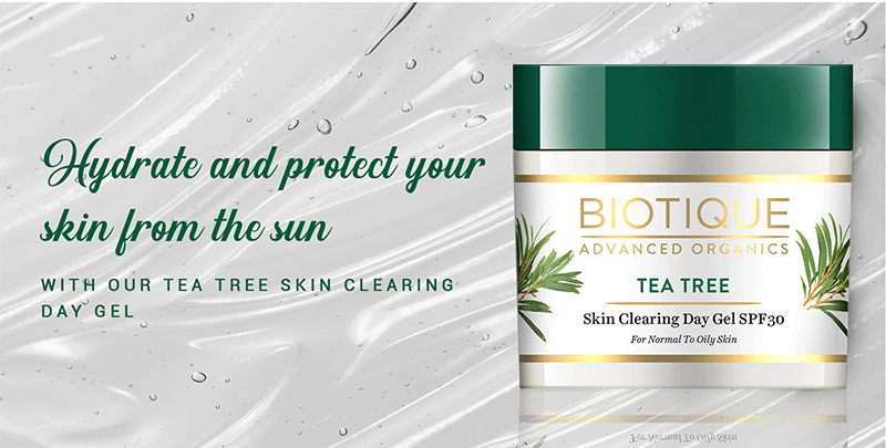 Tea tree skin clearing day gel spf 30 50gm A+ image