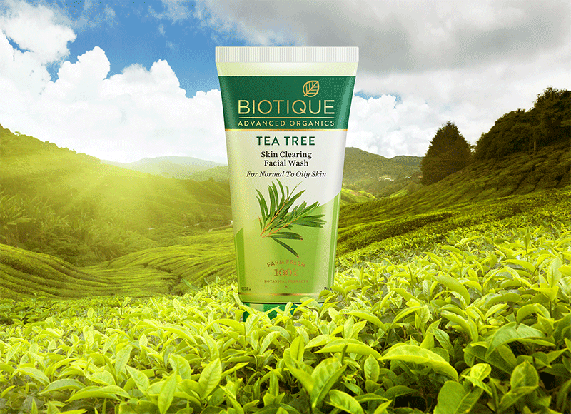 Tea tree skin clearing facial wash 150ml A+ image