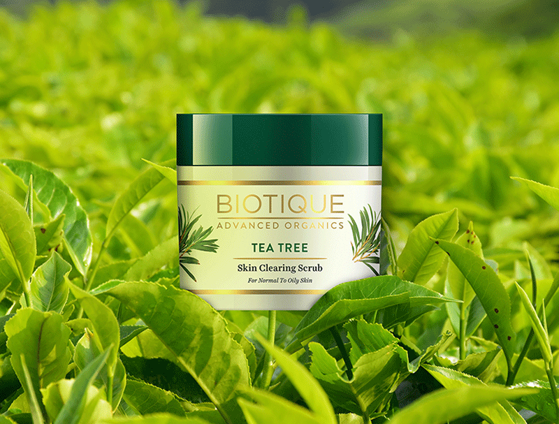 Tea tree skin clearing scrub 50gm A+ image