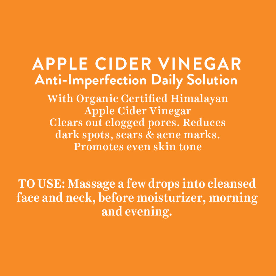 Apple cider Vinegar anti imperfection daily solution 30ml