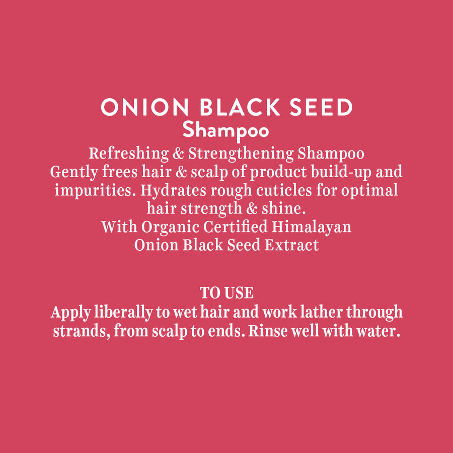Onion black seed shampoo 300ml