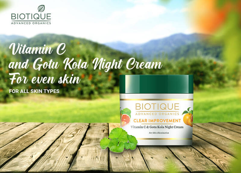 Clear improvement vitamin c & gotu kola night cream 50gm A+ image